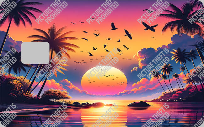 Bank  Card Sticker-BC-2079